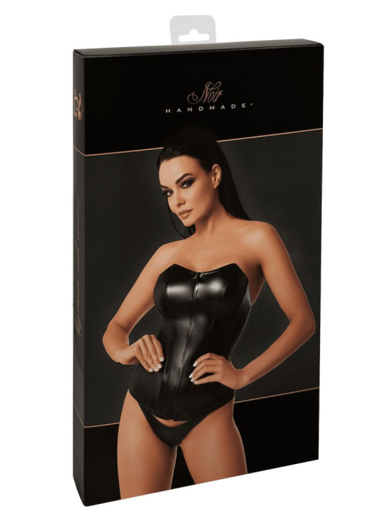 F334 Corset mysteria noir