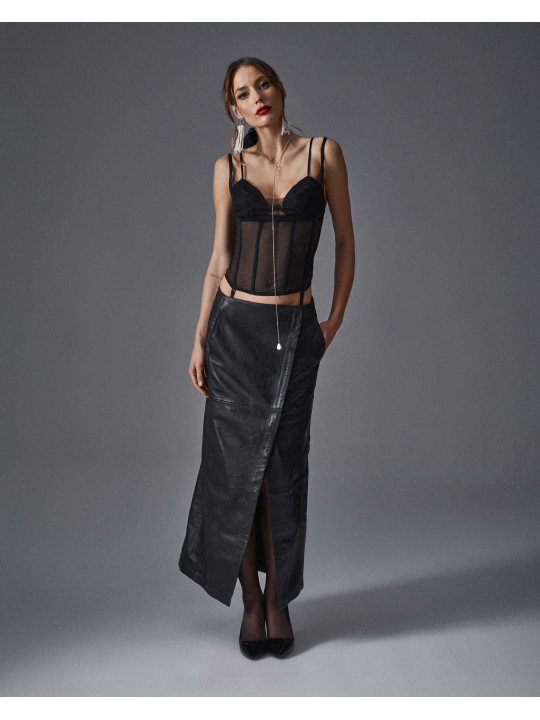 Sibilie corset - Noir