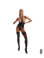 Alliane corset et string - Noirs