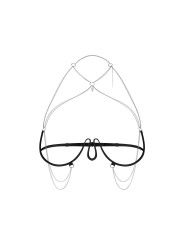 Lustique harnais soutien-gorge noir PREMIUM