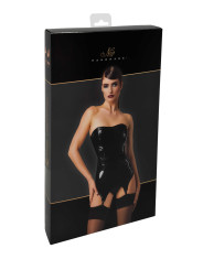 F381 Dominae Venom Corset porte jarretelles en PVC
