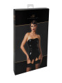 F381 Dominae Venom Corset porte jarretelles en PVC