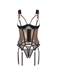 Soranna corset et string ouverts