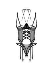 Dominna corset et string ouverts