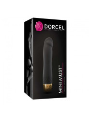 Vibromasseur Dorcel Must Mini 12,5 cm - Noir et Or