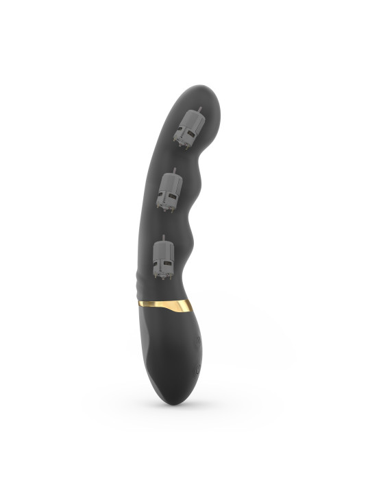 Vibromasseur Dorcel Too Much 2.0 - Noir et Or