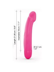 Vibromasseur Real Vibration M 22 cm 2.0 - Rose