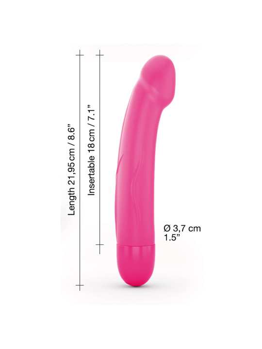 Vibromasseur Real Vibration M 22 cm 2.0 - Rose