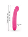 Vibromasseur Real Vibration M 22 cm 2.0 - Rose