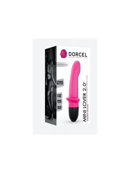 Vibromasseur Mini Lover 15,5 cm 2.0 - Rose