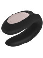 Double Joy - Noir Stimulateur connecté pour couple Satisfyer