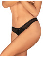 Latinesa string ouvert - Noir