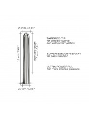 Vibromasseur Dorcel Silver Star 2.0 19 cm - Argent