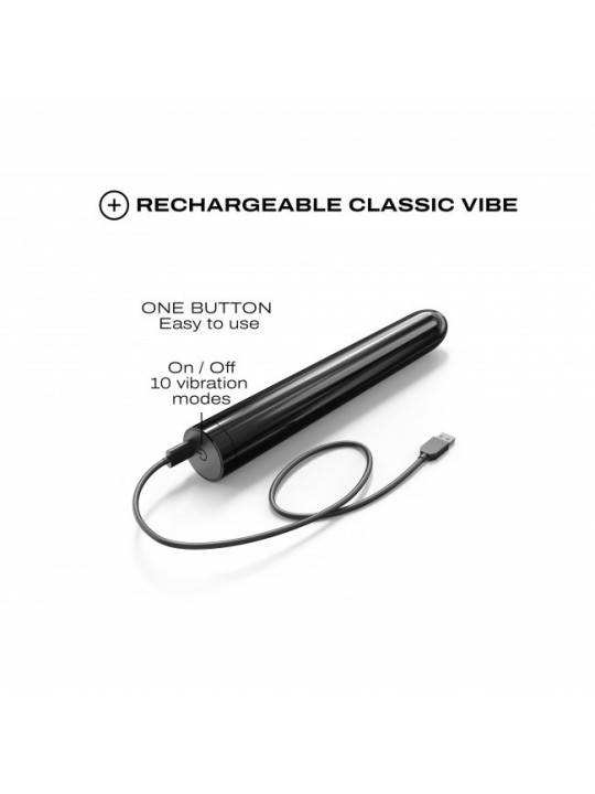 Vibromasseur Dorcel Black Muse 2.0 19 cm - Noir