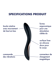 Rrrolling Stimulateur point G Satisfyer - Noir