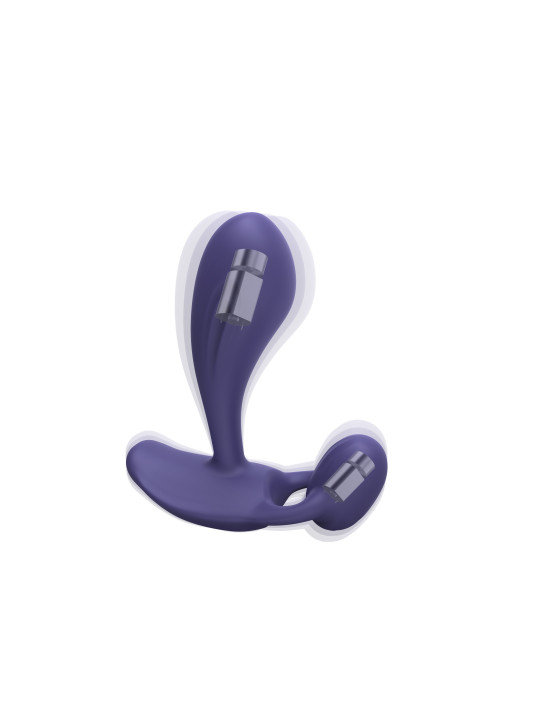 Witty vibromasseur et stimulateur clitoridien- Midnight indigo