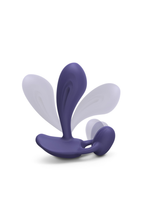 Witty vibromasseur et stimulateur clitoridien- Midnight indigo