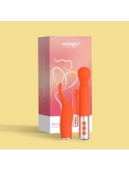 Partschinite - The naughty collection - Vibromasseur à tête interchangeable Orange