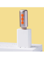 Partschinite - The naughty collection - Vibromasseur à tête interchangeable Orange