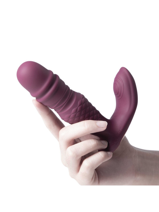 Ryder - Vibromasseur et va et vient double stimulation avec application