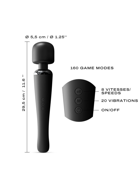 Stimulateur Megawand - Noir