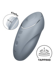 Tap and climax Satisfyer - Bleu/gris