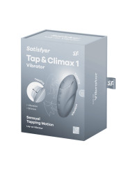 Tap and climax Satisfyer - Bleu/gris
