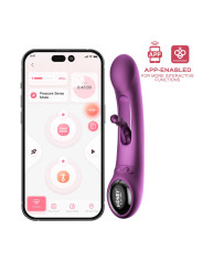 Tempo vibromasseur G-spot avec capteurs de pression et application