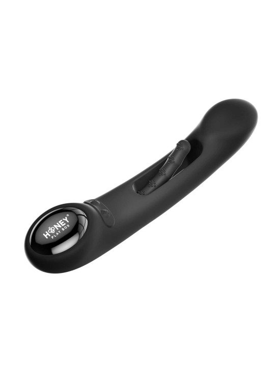 Tempo vibromasseur G-spot avec capteurs de pression et application Noir
