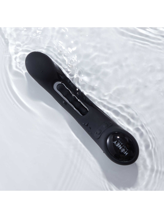 Tempo vibromasseur G-spot avec capteurs de pression et application Noir