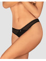 Latinesa string ouvert - Noir