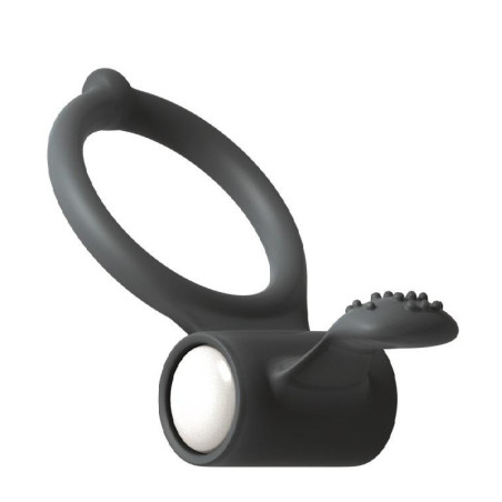 Cockring Vibrant Dorcel Power Clit - Noir