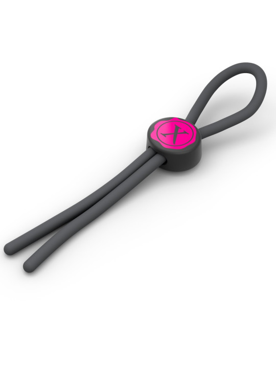 Cockring Lasso Ajustable - Noir