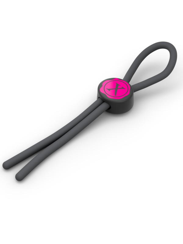 Cockring Lasso Ajustable - Noir