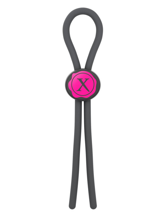 Cockring Lasso Ajustable - Noir