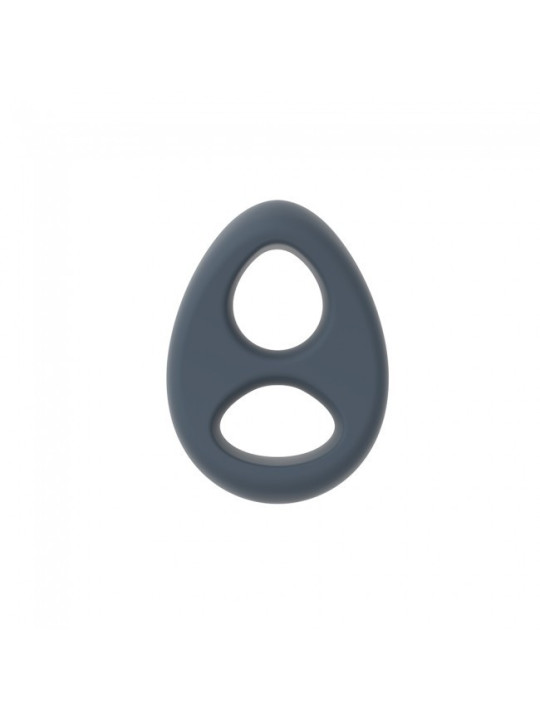 Cockring Liquid-soft ultra doux - Gris
