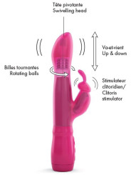 Vibromasseur Furious Rabbit - Rose
