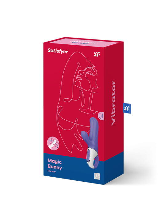 Vibromasseur Satisfyer Vibes Magic Bunny - Violet