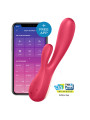 Vibromasseur connecté Satisfyer Mono Flex - Rouge