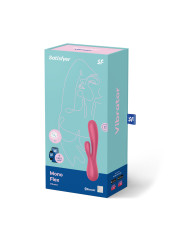 Vibromasseur connecté Satisfyer Mono Flex - Rouge