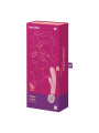 Triple lover Rabbit et Wand Satisfyer - Rose