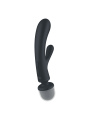 Triple lover Rabbit et Wand Satisfyer - Noir