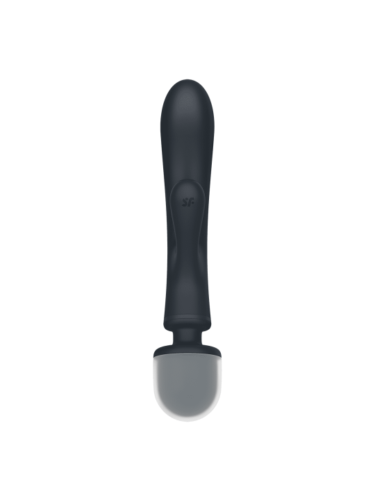 Triple lover Rabbit et Wand Satisfyer - Noir