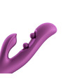 Gem vibromasseur rabbit avec capteurs de pression et application Violet