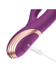 Gem vibromasseur rabbit avec capteurs de pression et application Violet