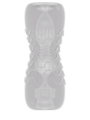 Masturbateur Dorcel Double OO 2 en 1 - Blanc