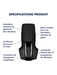 Men Vibration - Noir Masturbateur Satisfyer