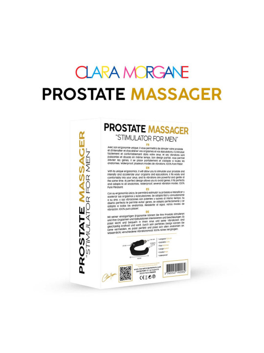 Stimulateur de prostate Clara Morgane - Noir
