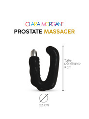 Stimulateur de prostate Clara Morgane - Noir