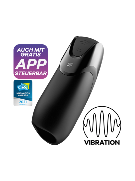 Men Vibration + Connect App - Noir